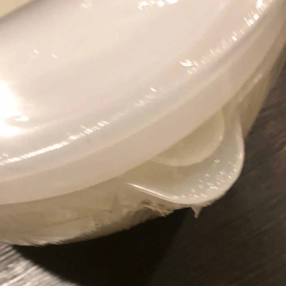 IKEA REDA White Plastic Mixing Bowl Set with Lids